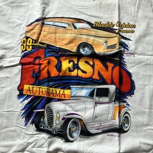 Vintage FRESNO Autorama new old stock Tshirt XL Wear it! 39th Annual Car Show